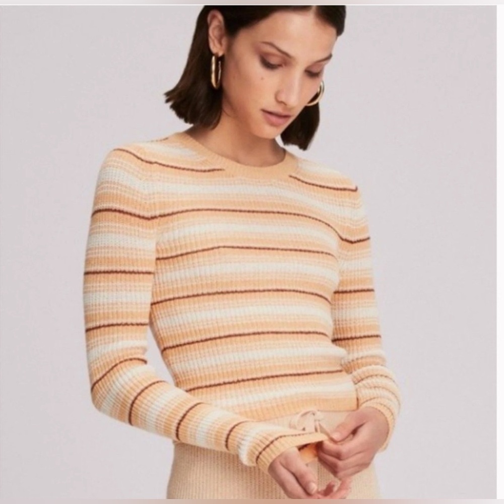 A.L.C. Milo Striped Sweater, Size S